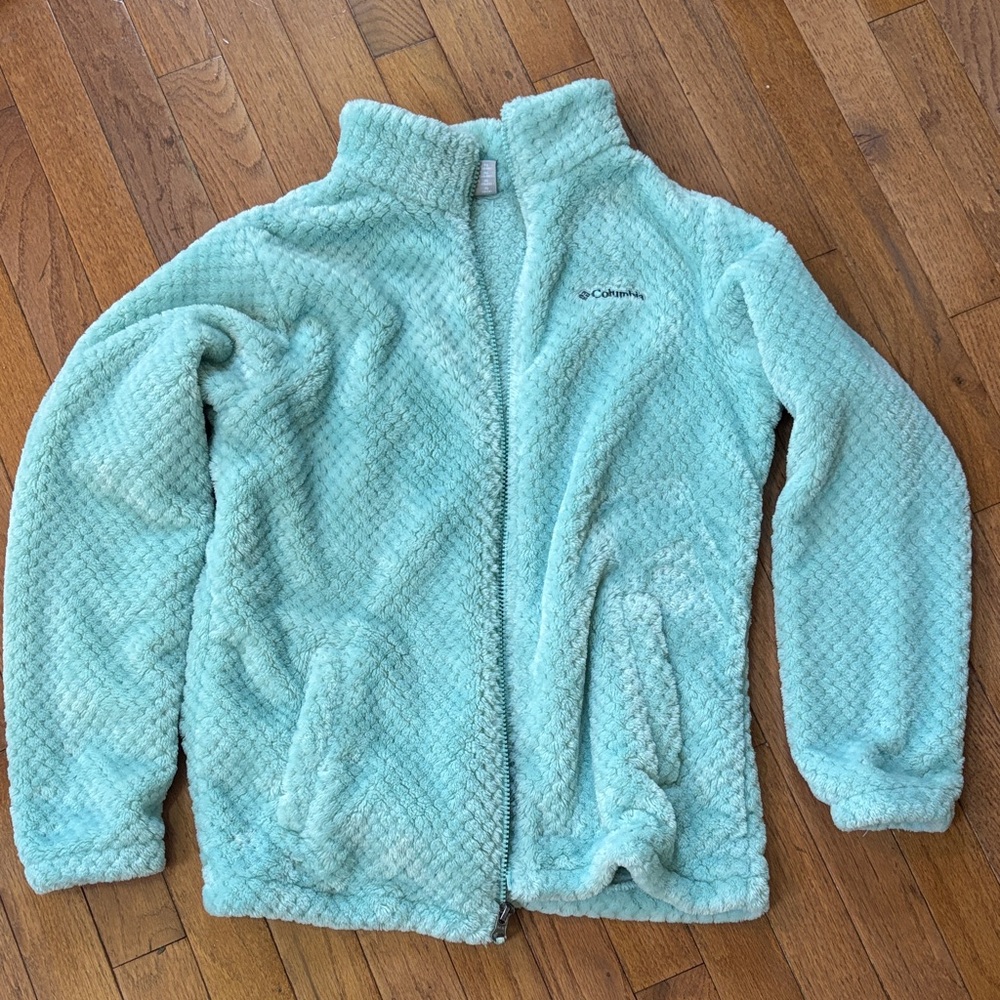 Columbia Kids' Aqua Textured Fleece Jacket